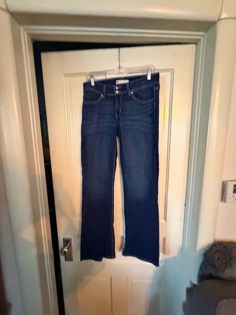 Levi's 529 Curvy Boot Cut Jeans Dark Wash Stretch